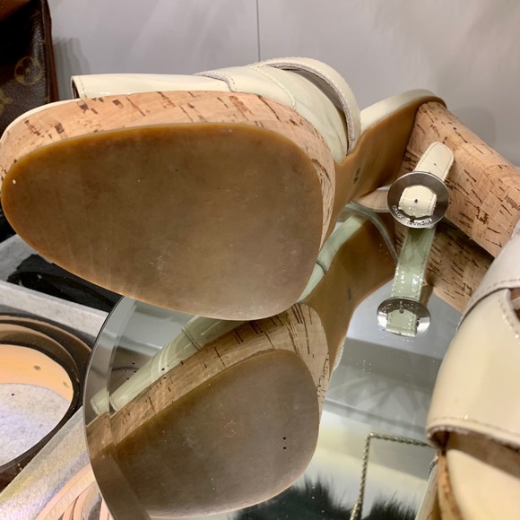 Michael Kors Cork Platform Strap Sandals - Picture 4 of 6